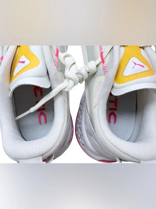 Puma Xetic Women’s Cream and Pink Active Sneakers Sz 6 US - Picture 8 of 15